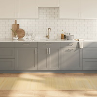 vidaXL Matta rektangulär ljus naturlig 70x300 cm bambu