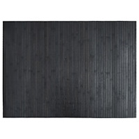 vidaXL Matta rektangulär grå 70x100 cm bambu