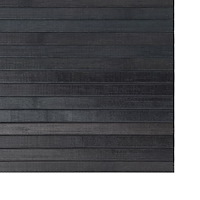 vidaXL Matta rektangulär grå 70x100 cm bambu