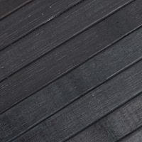 vidaXL Matta rektangulär grå 70x100 cm bambu