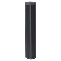 vidaXL Matta rektangulär grå 100x1000 cm bambu