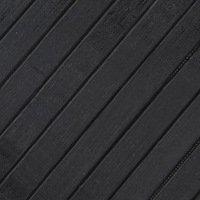 vidaXL Matta rektangulär grå 100x1000 cm bambu