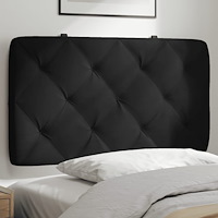 vidaXL Dyna till huvudgavel svart 80 cm sammet
