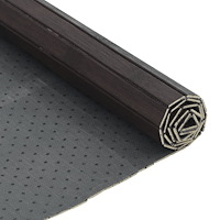 vidaXL Matta rektangulär mörkbrun 70x100 cm bambu