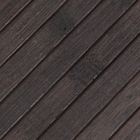 vidaXL Matta rektangulär mörkbrun 70x100 cm bambu