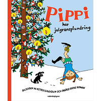 Astrid Lindgren Pippi har julgransplundring (bok, kartonnage)