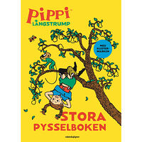 Astrid Lindgren Pippi Långstrump - Stora pysselboken : med klistermärken (häftad)