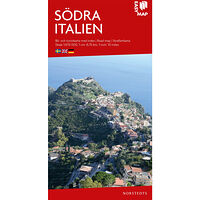 NORSTEDTS Södra Italien EasyMap : Skala 1:675.000