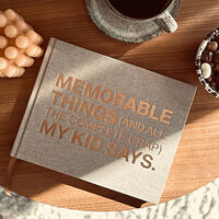 Maria Nilsson Memorable things (and all the complete crap) my kid says (svenska) (inbunden)