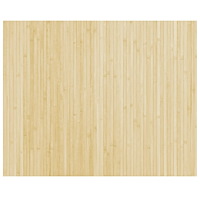 vidaXL Matta rektangulär ljus naturlig 80x100 cm bambu