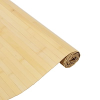 vidaXL Matta rektangulär ljus naturlig 80x100 cm bambu