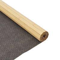 vidaXL Matta rektangulär ljus naturlig 80x100 cm bambu