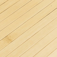 vidaXL Matta rektangulär ljus naturlig 80x100 cm bambu