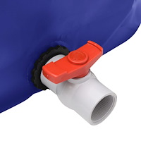 vidaXL Vattentank med kran vikbar 100 L PVC
