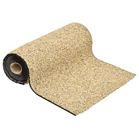 vidaXL Kantmatta naturlig sand 100x40 cm