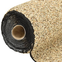 vidaXL Kantmatta naturlig sand 1500x40 cm
