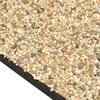 vidaXL Kantmatta naturlig sand 1500x40 cm