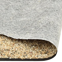 vidaXL Kantmatta naturlig sand 1500x40 cm