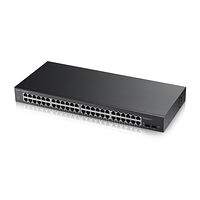 ZyXEL Communications Zyxel GS1900-48-EU0102F nätverksswitchar L2 Gigabit Ethernet (10/100/1000) Svart