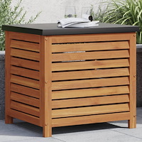 vidaXL Dynbox 60x50x55 cm massivt eukalyptusträ