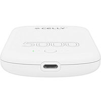 Celly PowerBank 5.000 mAh 10W MagSafe-kompatibel Vit