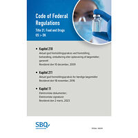 Anna Lundén Code of federal regulations. Title 21, Food and drugs (21CFR210-211-11 EN/DK) (bok, spiral, dan)