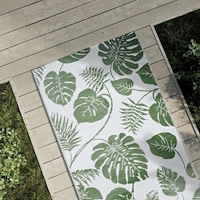 vidaXL Utomhusmatta ARAKIL grön 80x250 cm PP