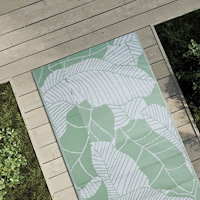 vidaXL Utomhusmatta ARAKIL grön 80x250 cm PP