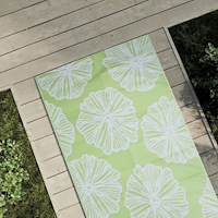 vidaXL Utomhusmatta ARAKIL grön 80x250 cm PP