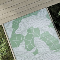 vidaXL Utomhusmatta ARAKIL grön 120x180 cm PP