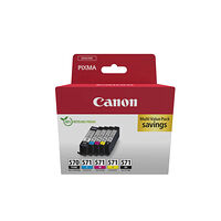 CANON Canon PGI-570/CLI-571 PGBK/BK/C/M/Y Multi Pack - 5-pack - svartfärgad, svart, gul, cyan, magenta - original - bläcktank