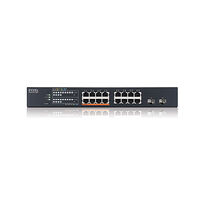 ZyXEL Communications Zyxel XMG1915-18EP hanterad L2 2.5G Ethernet (100/1000/2500) Strömförsörjning via Ethernet (PoE) stöd