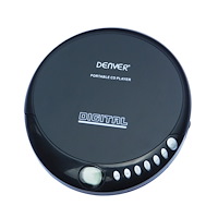 Denver Denver DM-24 CD-spelare Bärbar CD-spelare Svart