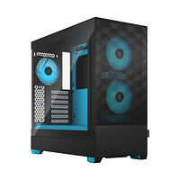 Fractal Design Fractal Design Pop Air Tower Svart, Cyan