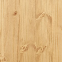 vidaXL Garderob Corona 76x50x170 cm massiv furu