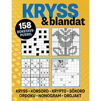 Tukan Förlag Kryss & blandat : 158 bokstavspussel med kryss, korsord, krypto, sökord, or (häftad)
