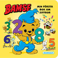 Egmont Story House Bamse. Min första bok om siffror (bok, board book)