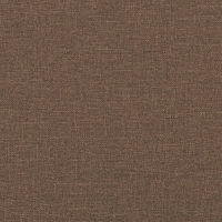 vidaXL Massageschäslong med bolster brun tyg