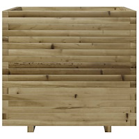 vidaXL Odlingslåda 80x80x72 cm impregnerat furu