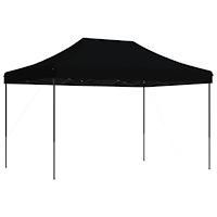 vidaXL Pop-Up hopfällbart partytält 410x279x315 cm svart