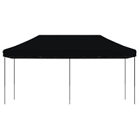 vidaXL Pop-Up hopfällbart partytält 580x292x315 cm svart
