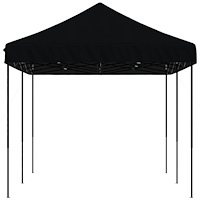 vidaXL Pop-Up hopfällbart partytält 580x292x315 cm svart