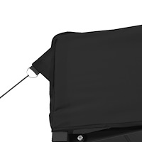 vidaXL Pop-Up hopfällbart partytält 580x292x315 cm svart