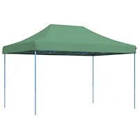 vidaXL Pop-Up hopfällbart partytält 410x279x315 cm grön