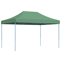 vidaXL Pop-Up hopfällbart partytält 410x279x315 cm grön