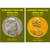 Roberto Delzanno Sveriges kungliga medaljer Gustav Vasa-Karl XV (inbunden)