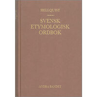Olof Hellquist Svensk etymologisk ordbok 2 band (inbunden)