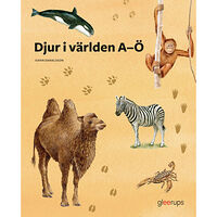 Karin Danielsson Djur i världen A-Ö (bok, board book)