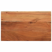 vidaXL Bordsskiva 50x20x3,8 cm rektangulär massiv akacia