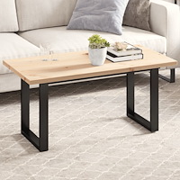 vidaXL Bordsskiva 100x50x2,5 cm rektangulär massiv furu